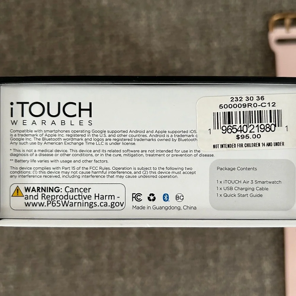 🌺Air3 Health & Fitness Smart Watch itouch Wearable